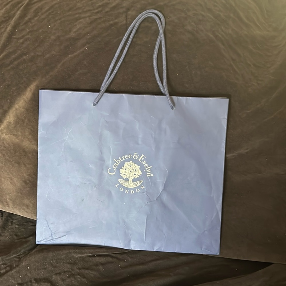 Cute small Crabtree and Evelyn paper bag.
